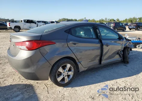 2013 Hyundai Elantra Gls from USA, damaged, VIN 5NPDH4AE1DH361256